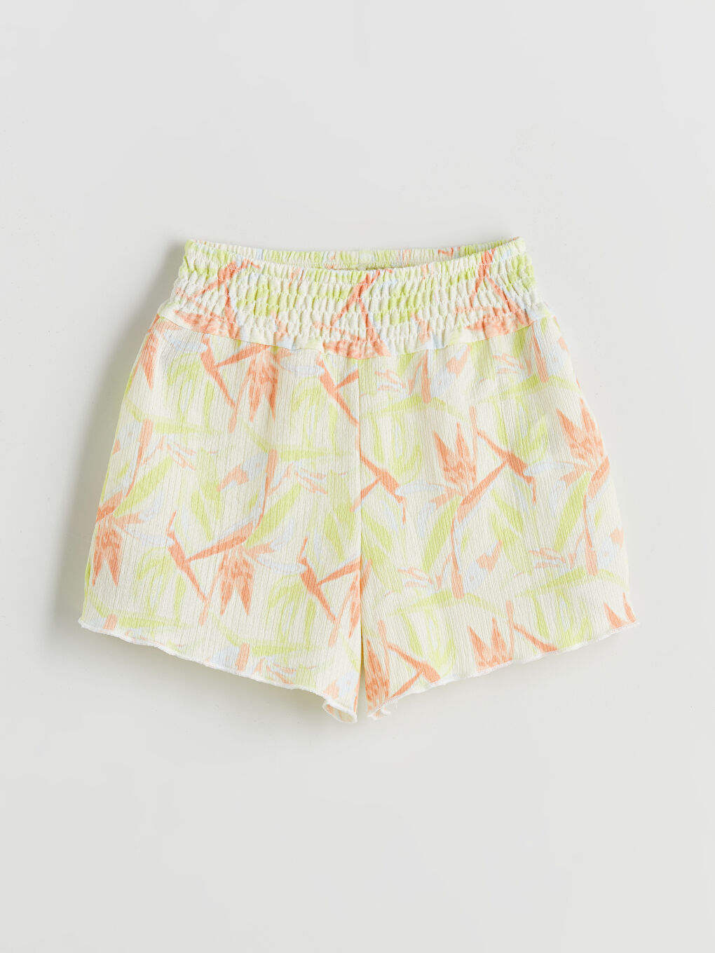 Girls' Shorts with Elastic Waist -S5L579Z4-F9C