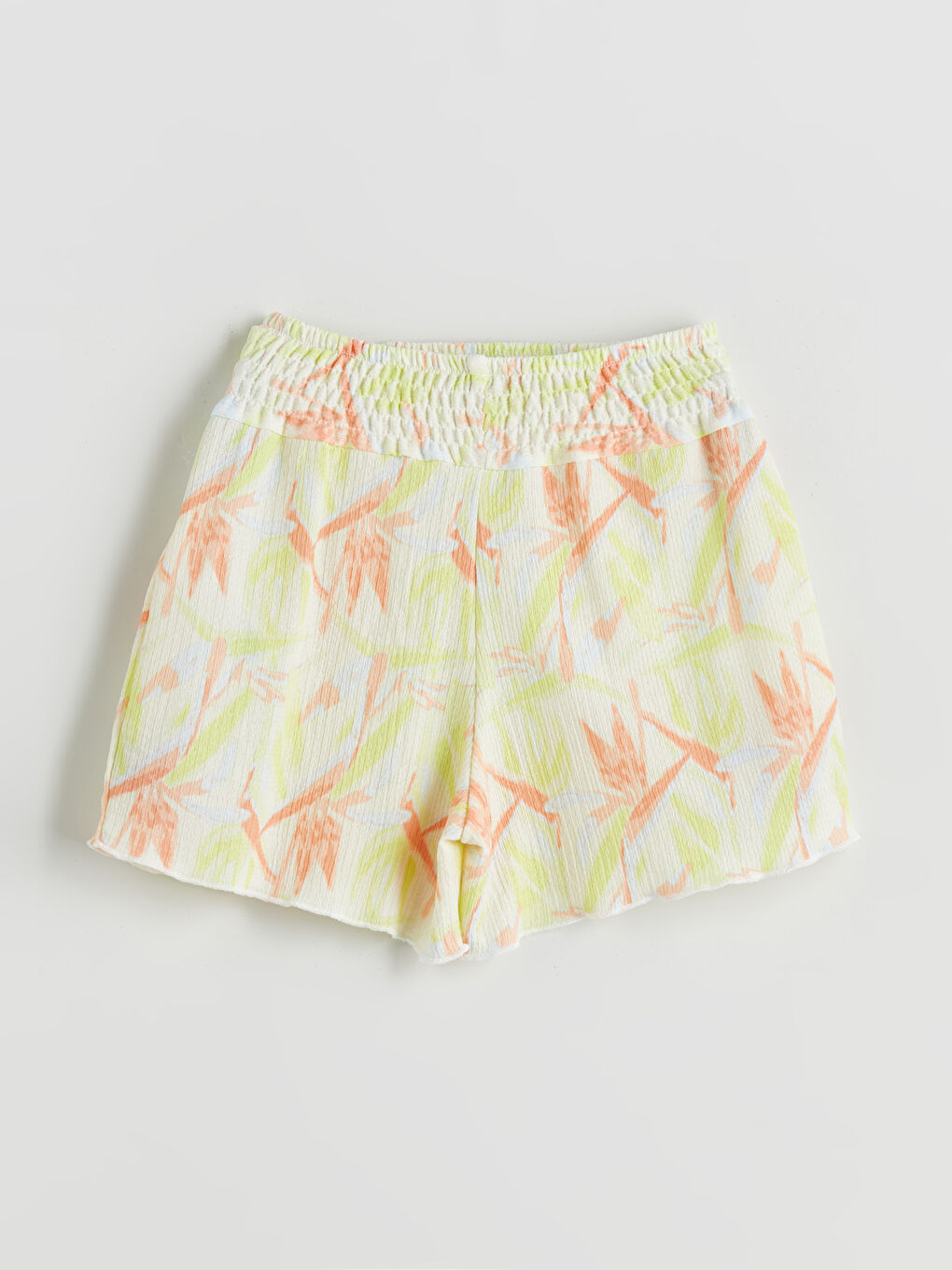 Girls' Shorts with Elastic Waist -S5L579Z4-F9C