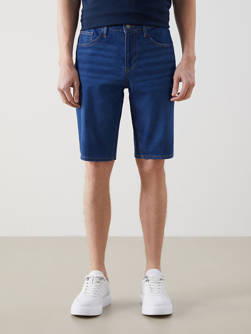 Super Skinny Fit Men's Jean Shorts -S5L659Z8-507