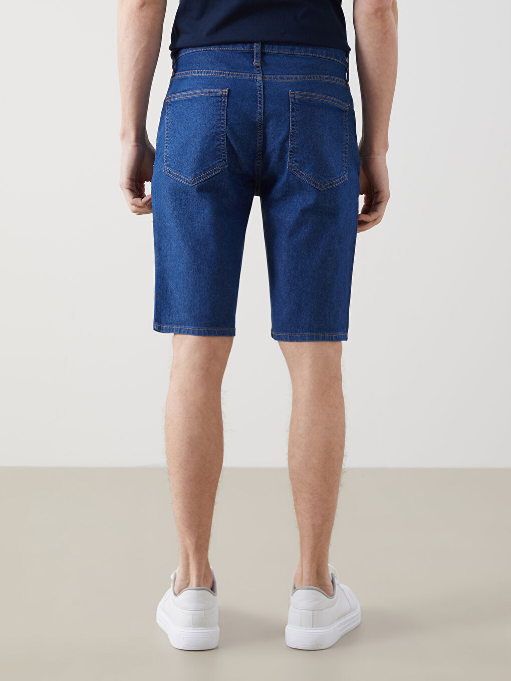 Super Skinny Fit Men's Jean Shorts -S5L659Z8-507