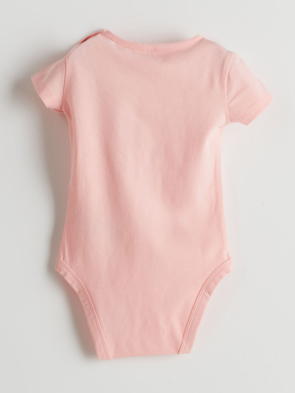 Crew Neck Printed Baby Girl Body With Snaps -S5L666Z1-VAW