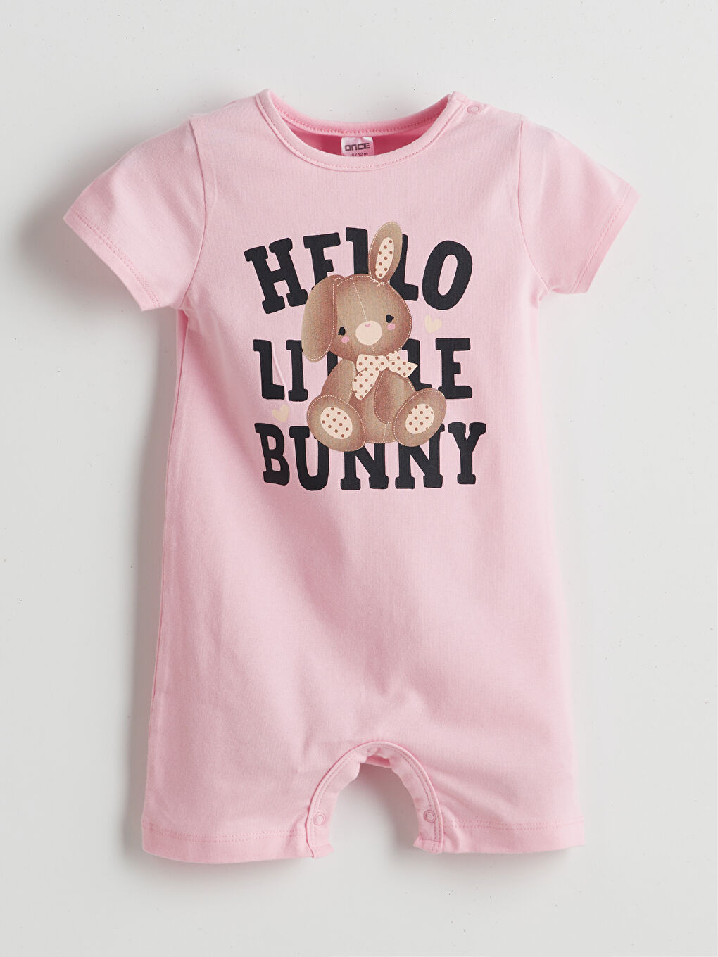 Crew Neck Printed Baby Girl Rompers -S5L668Z1-YFZ