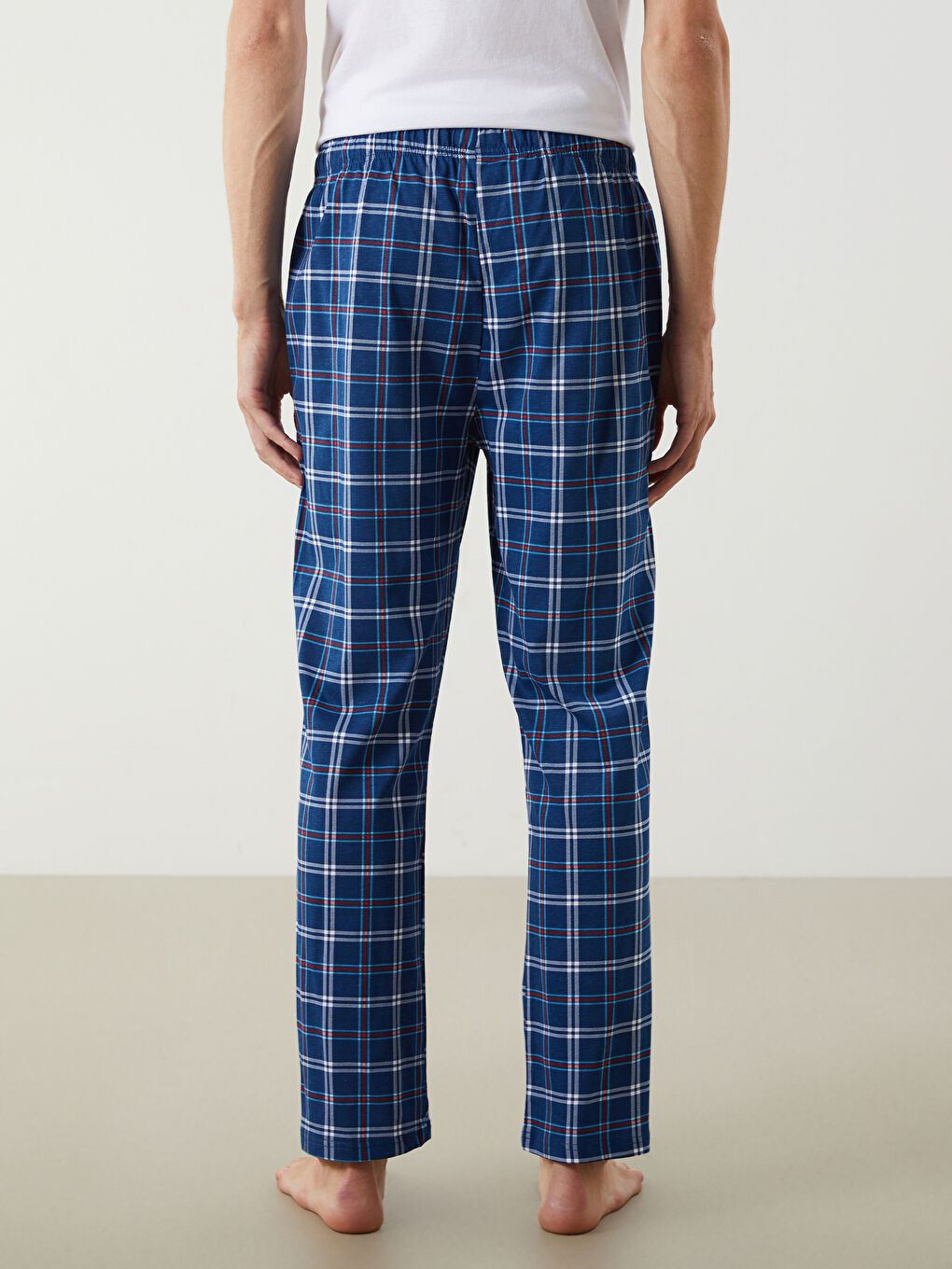 Regular Fit Plaid Men's Pyjama Bottoms-3