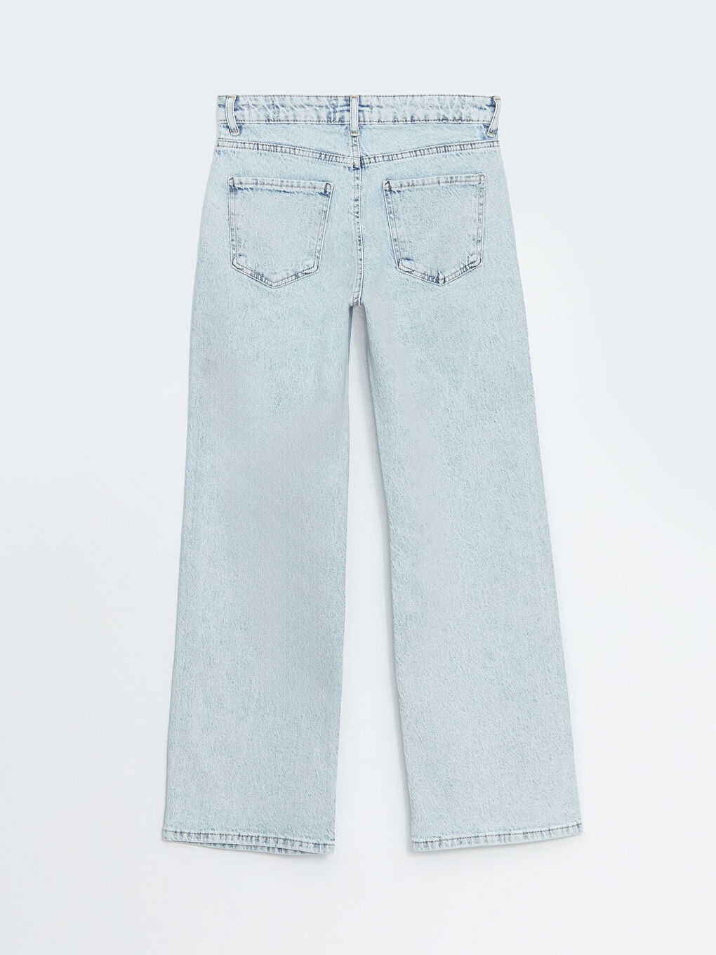 Straight Fit Women's Jeans-5