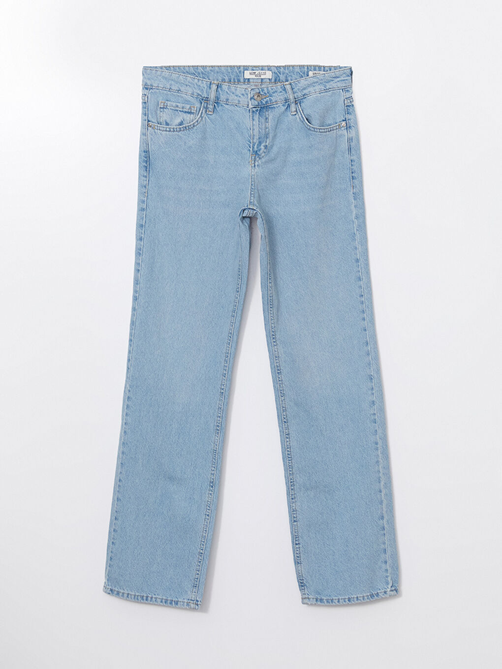 Straight Fit Women's Jeans-4