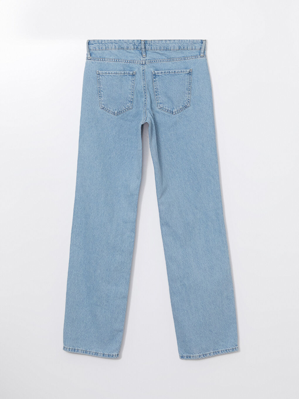 Straight Fit Women's Jeans-5