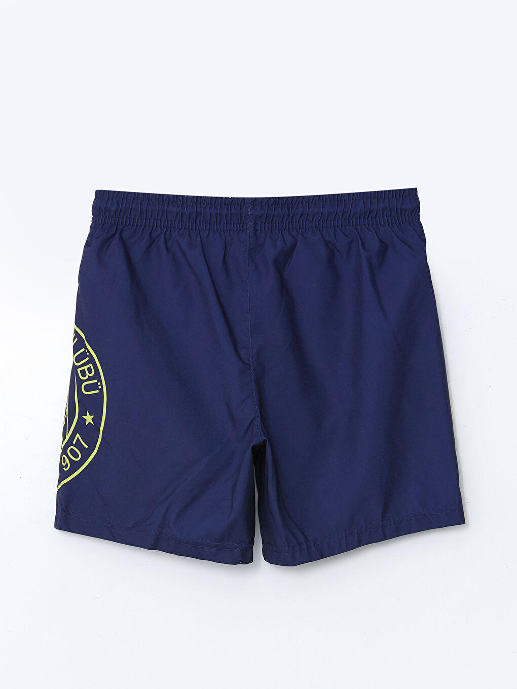 Elasticated Waist Fenerbahçe Printed Boys' Beach Shorts -S5L685Z4-LSJ