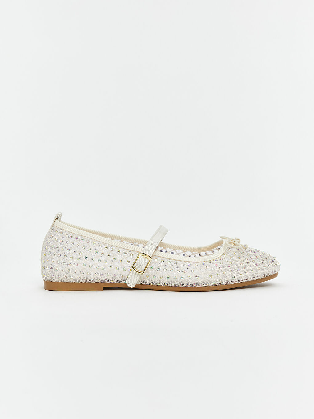 ქალის ბაფთიანი ბალეტკები-1