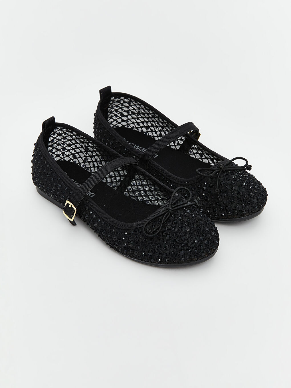 Siyah Fiyonk Detaylı Kadın Babet