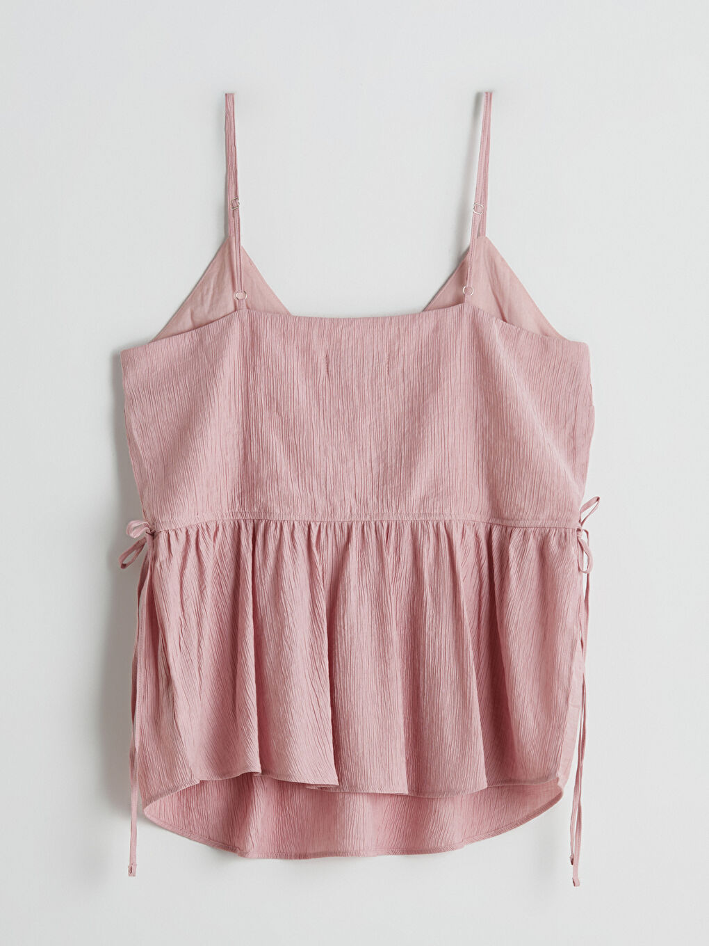 LCW Vision V Neck Strap Blouse -S5L735Z8-FHR