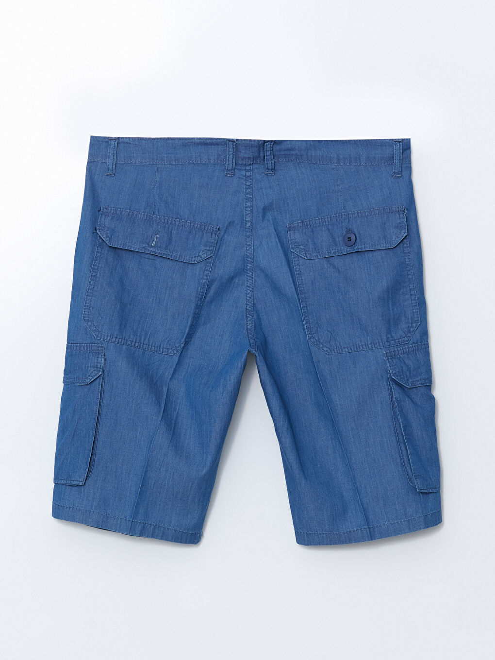 Mavi Standart Kalıp Erkek Kargo Şort-5
