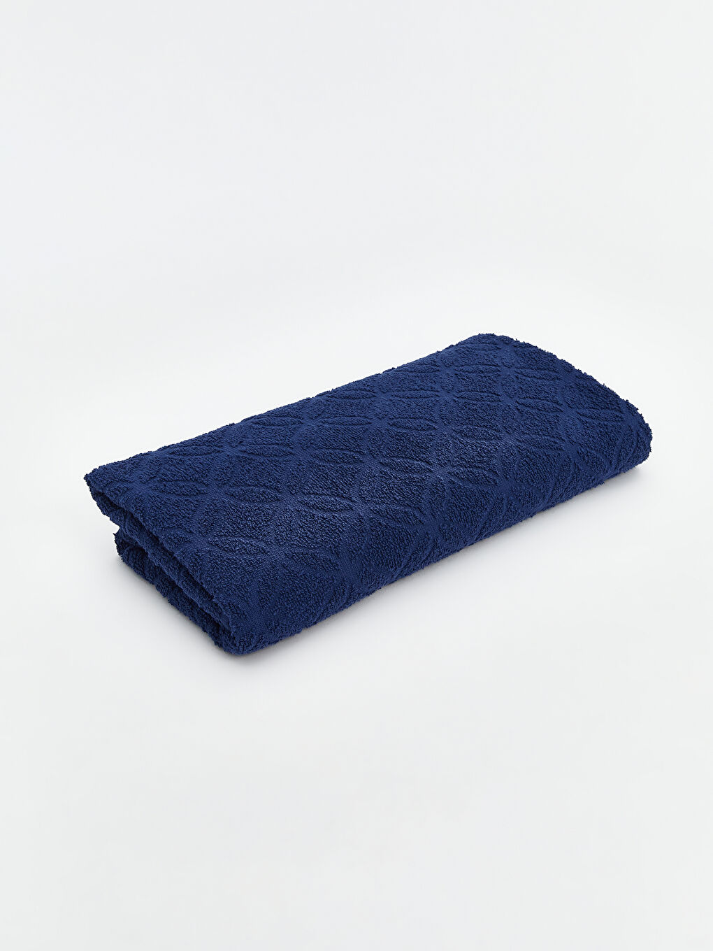 Lacivert Baskılı Erkek Plaj Havlusu 70x140 cm