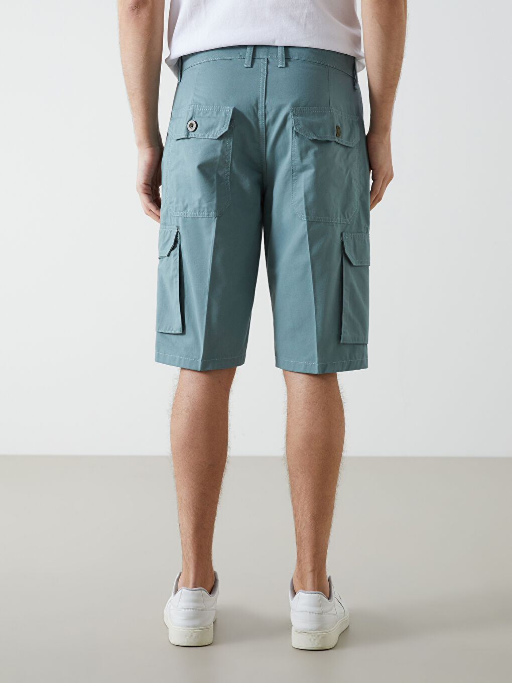 Muški Cargo Šorts Standardnog Kroja-3