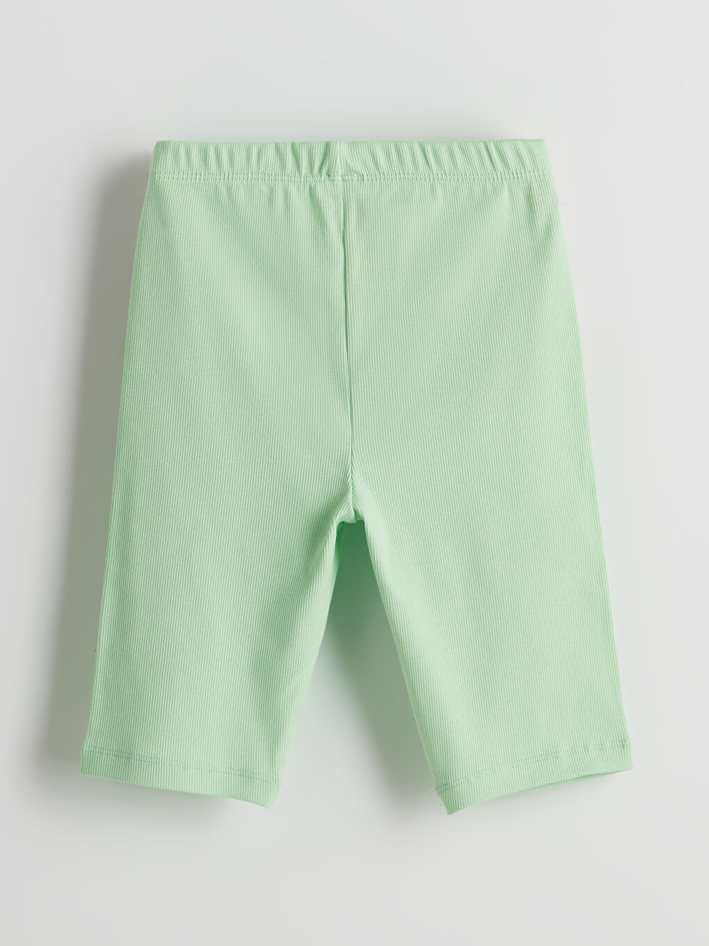 Yeşil Bisiklet Yaka Kız Çocuk Atlet ve Tayt 2'li-4