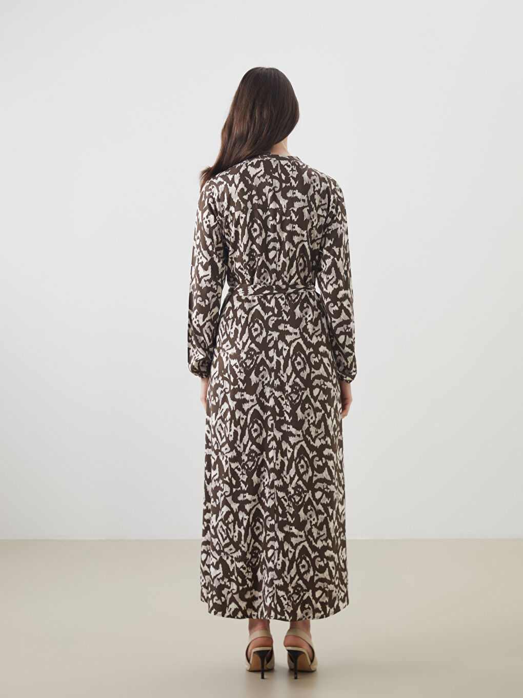 Woman BROWN Shirt Dress -S5L759Z8-LQY
