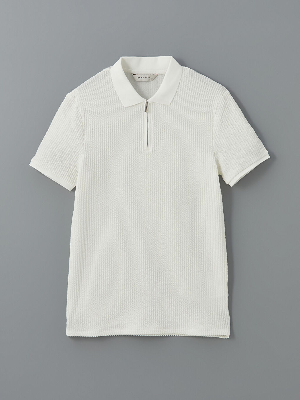Polo Neck Short Sleeve Men's T-Shirt -S5L763Z8-R9J