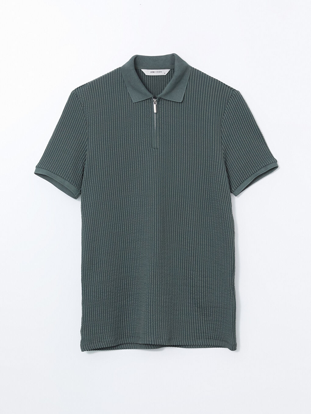 Polo Neck Short Sleeve Men's T-Shirt -S5L763Z8-YGK
