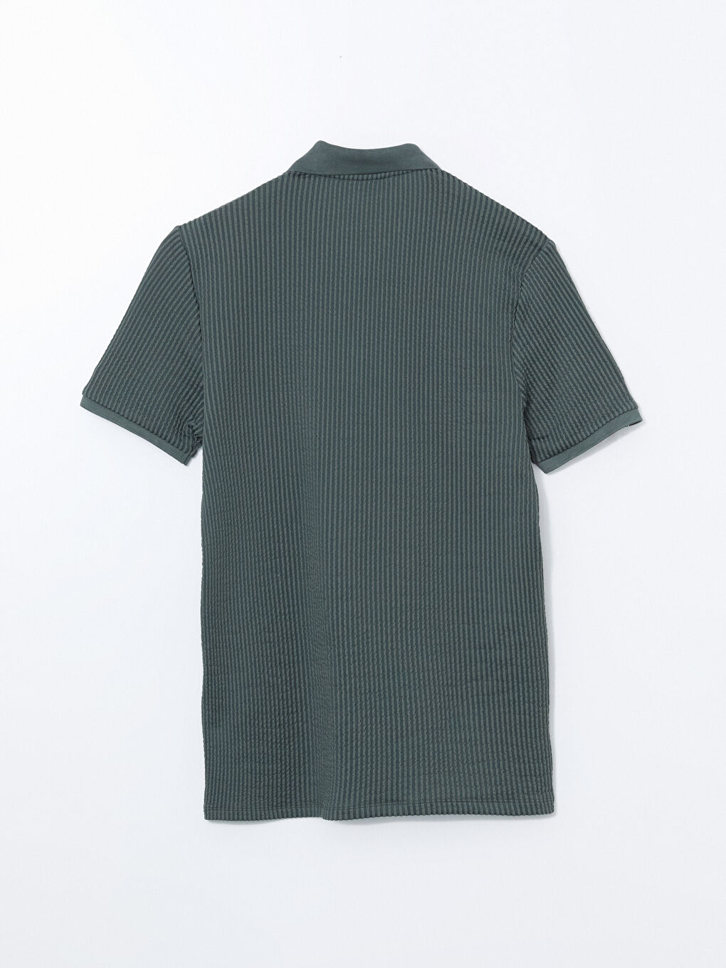 Polo Neck Short Sleeve Men's T-Shirt -S5L763Z8-YGK