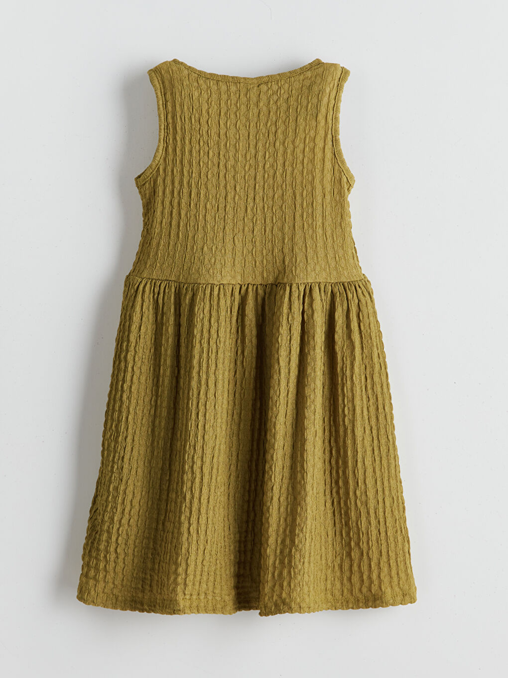 Crew Neck Girls Dress -S5L766Z4-FFX