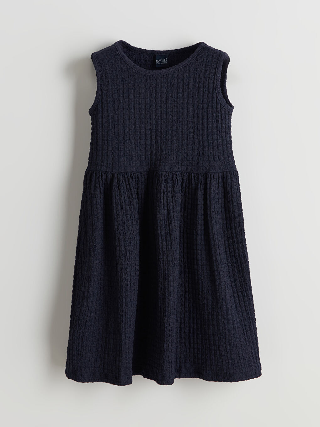 Crew Neck Girls' Dress -S5L766Z4-HFH