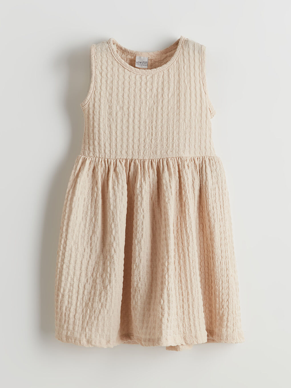 Crew Neck Girls Dress -S5L766Z4-LXK