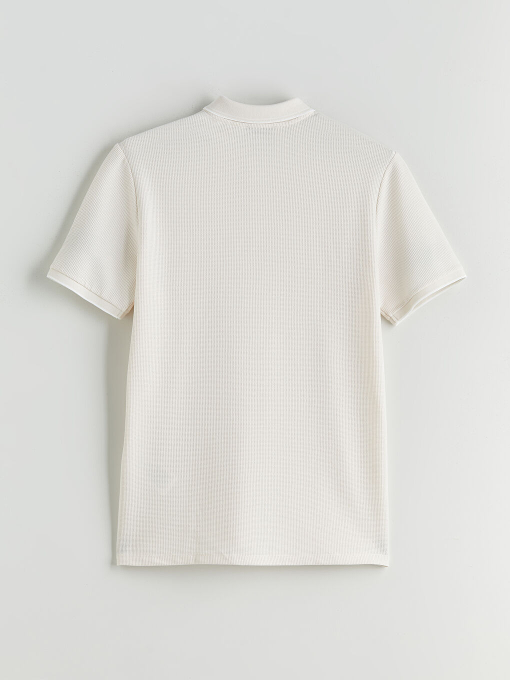 LCW Vision Polo Neck Men's Textured T-Shirt -S5L767Z8-VDJ