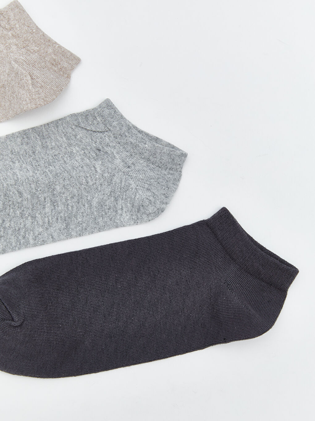 Karışık Erkek Patik Çorap 3'lü-1