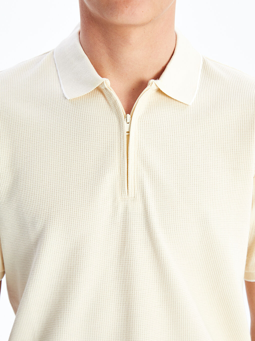 LCW Vision Polo Neck Short Sleeve Men's T-Shirt -S5L787Z8-V0T