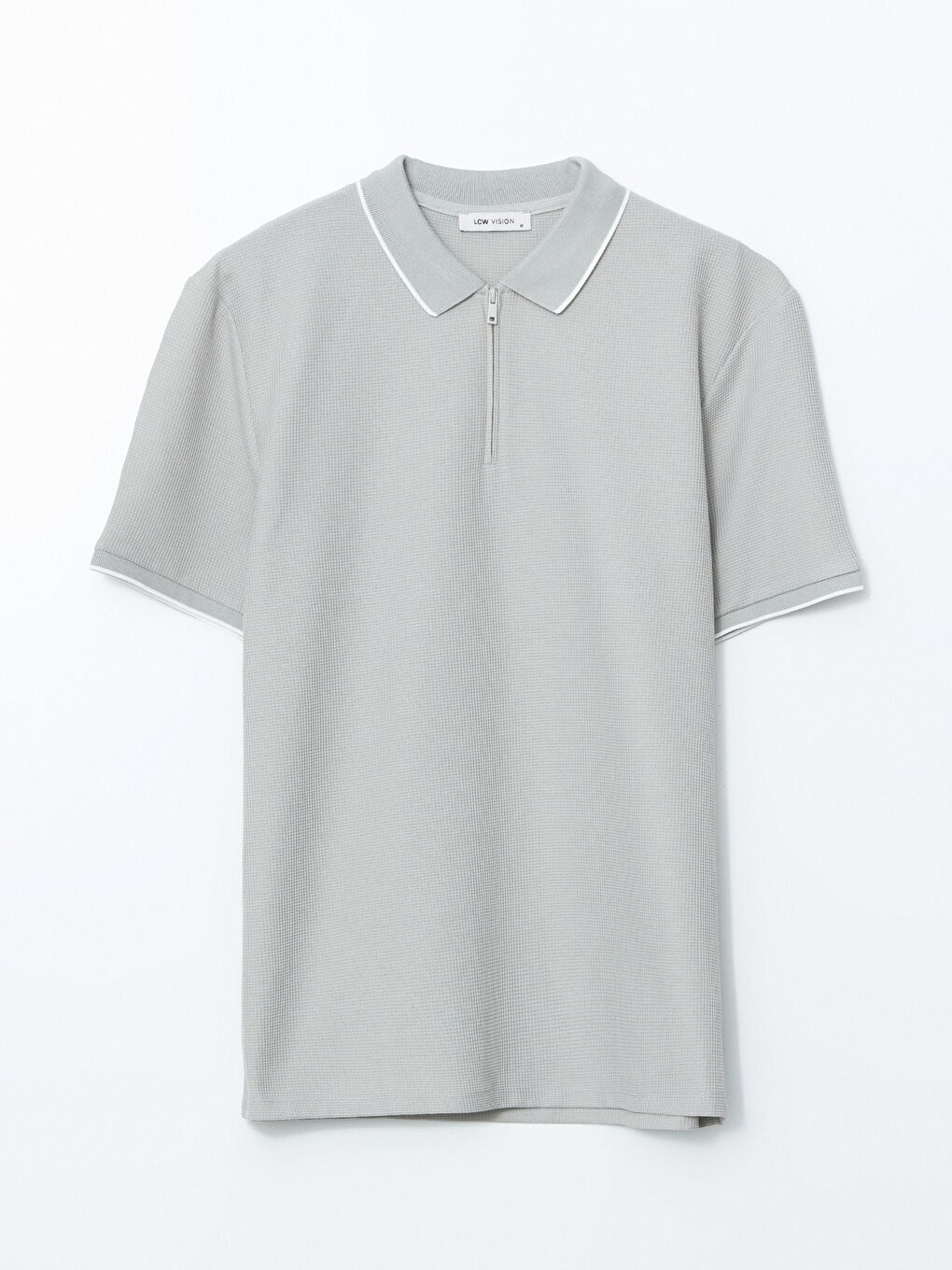 Polo Neck Short Sleeve Men's T-Shirt -S5L787Z8-J1R