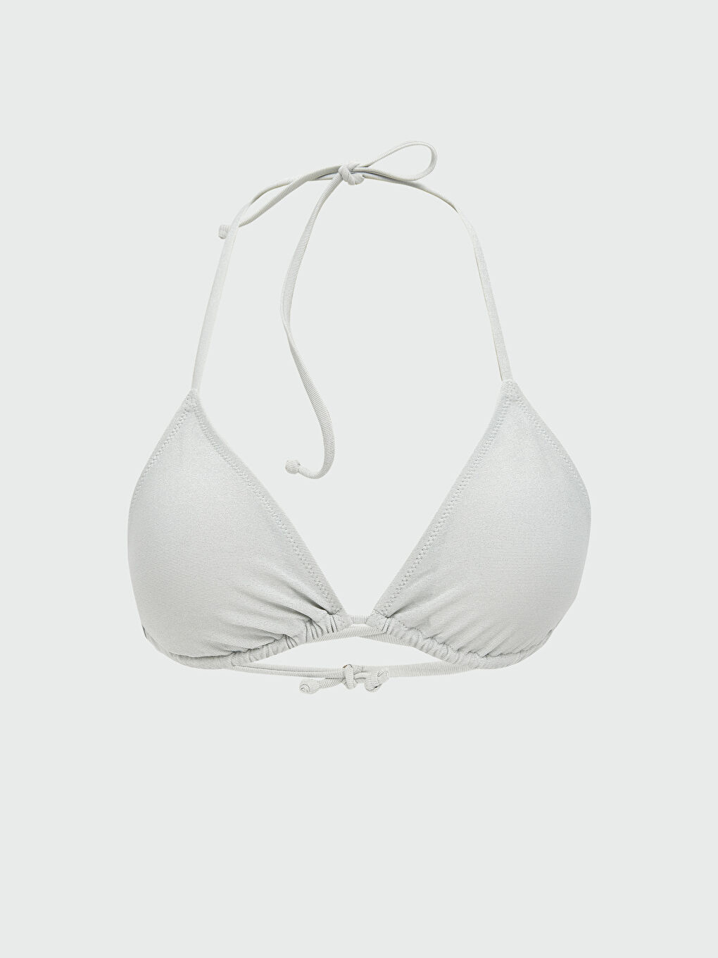 Women's Triangle Removable Pad Bikini Top -S5L798Z8-SLS
