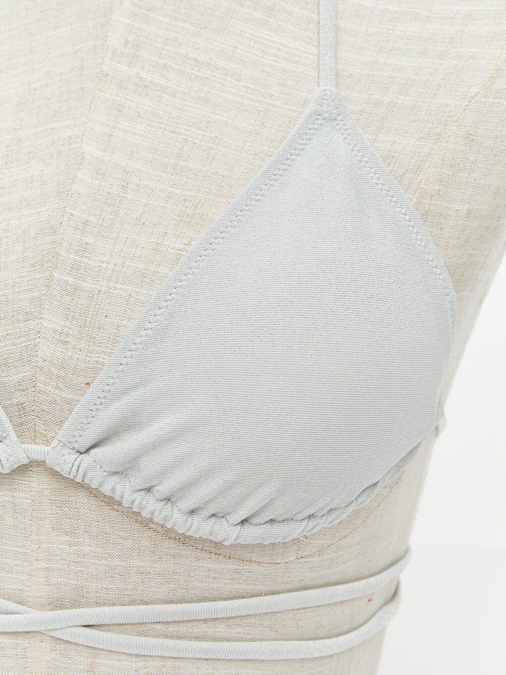 Women's Triangle Removable Pad Bikini Top -S5L798Z8-SLS