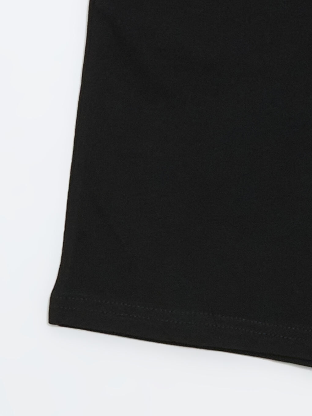 Siyah Beli Lastikli Erkek Çocuk Şort-3