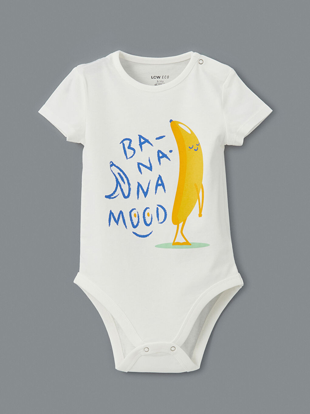 Crew Neck Baby Boy Snap Snap Body 2 Pack -S5L829Z1-EEW