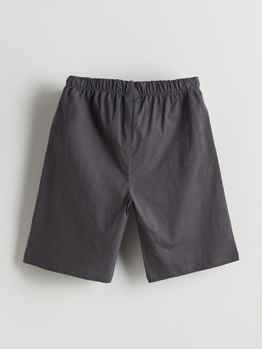 Crew Neck Boy's Pajama Set with Shorts -S5L837Z4-FUV