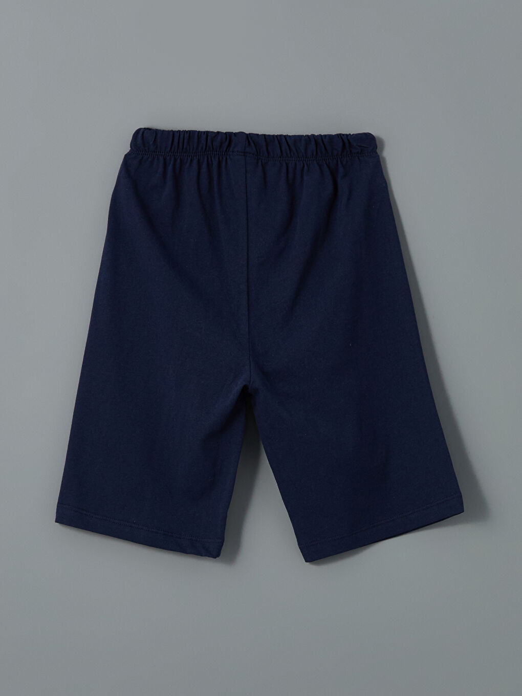 Crew Neck Boy's Pajama Set with Shorts -S5L845Z4-J5E
