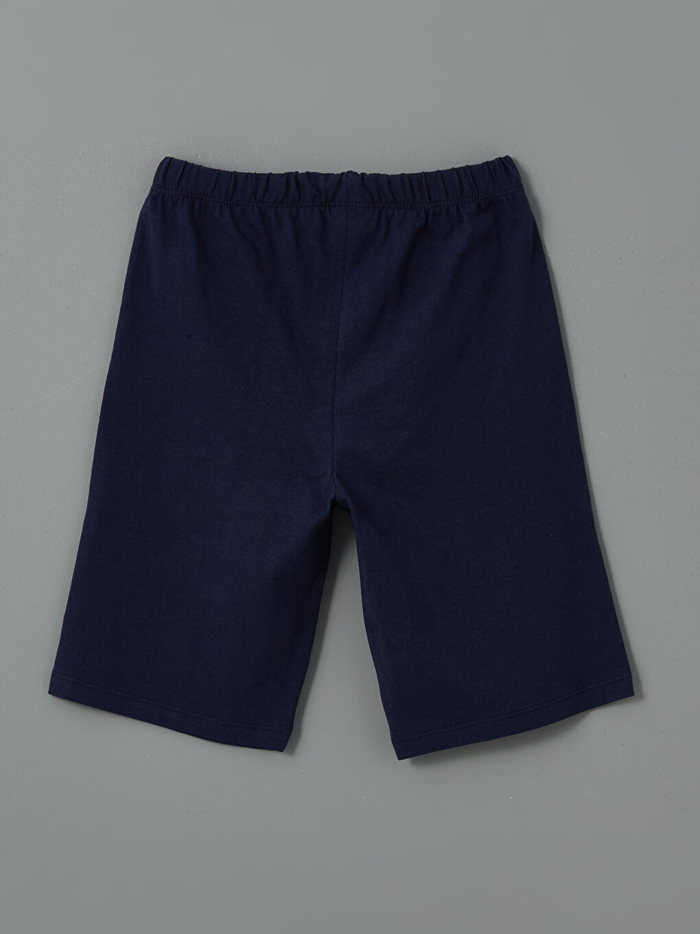 Crew Neck Boy's Pajama Set with Shorts -S5L852Z4-J5E