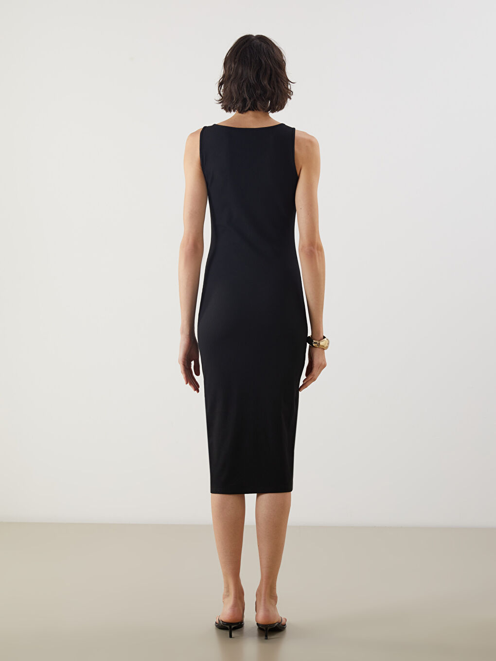 LC Waikiki Woman BLACK Dress -S5L962Z8-CVL