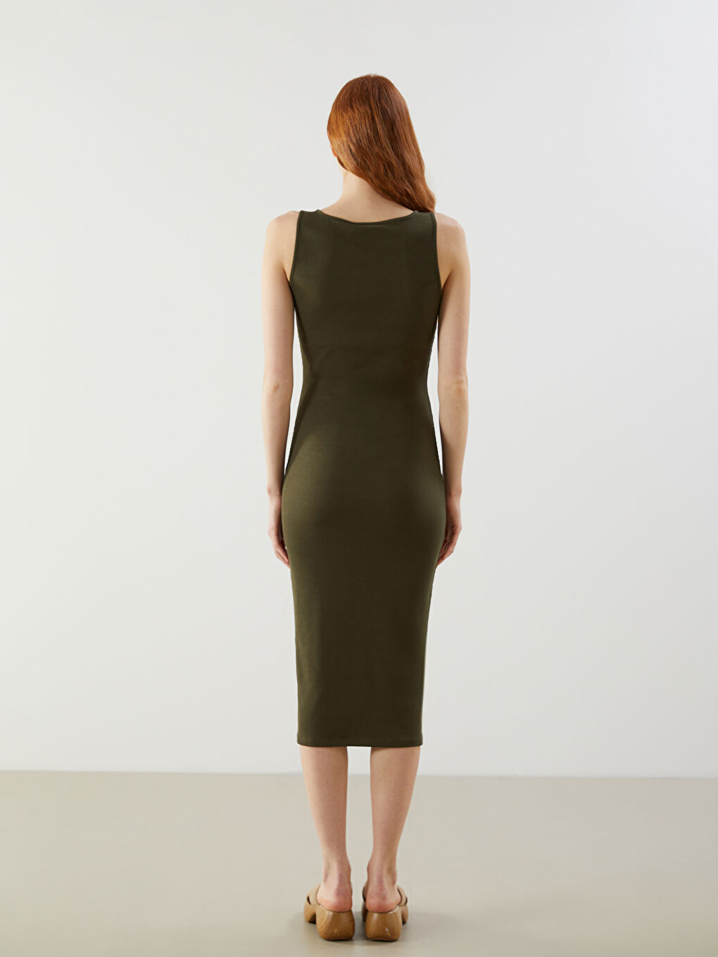 LC Waikiki Woman KHAKI Dress -S5L962Z8-HDA