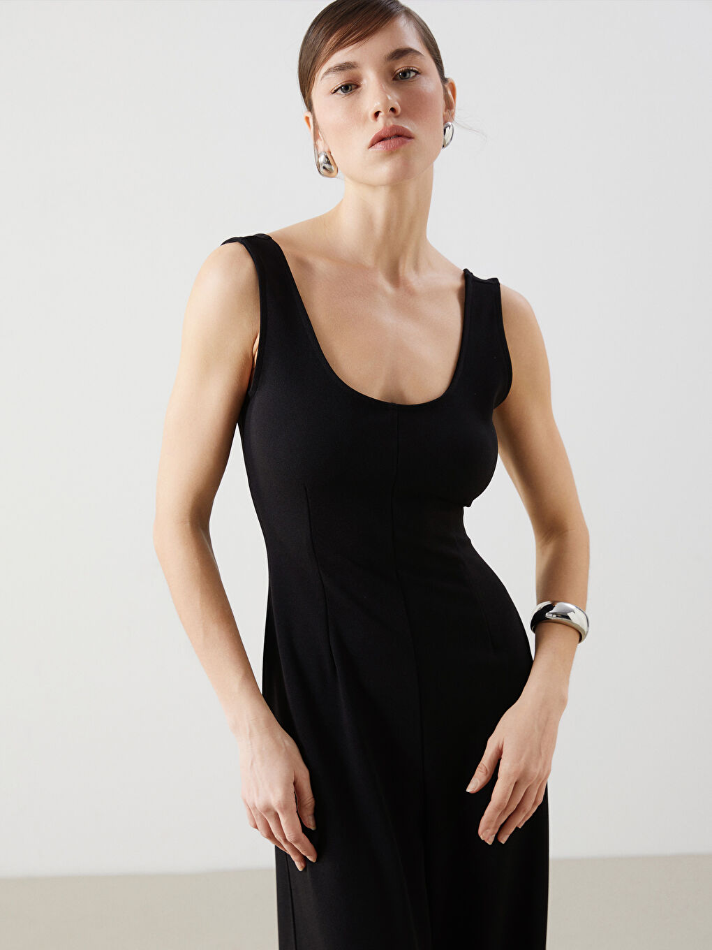 LCW Vision Woman BLACK Jumpsuit -S5L963Z8-CVL