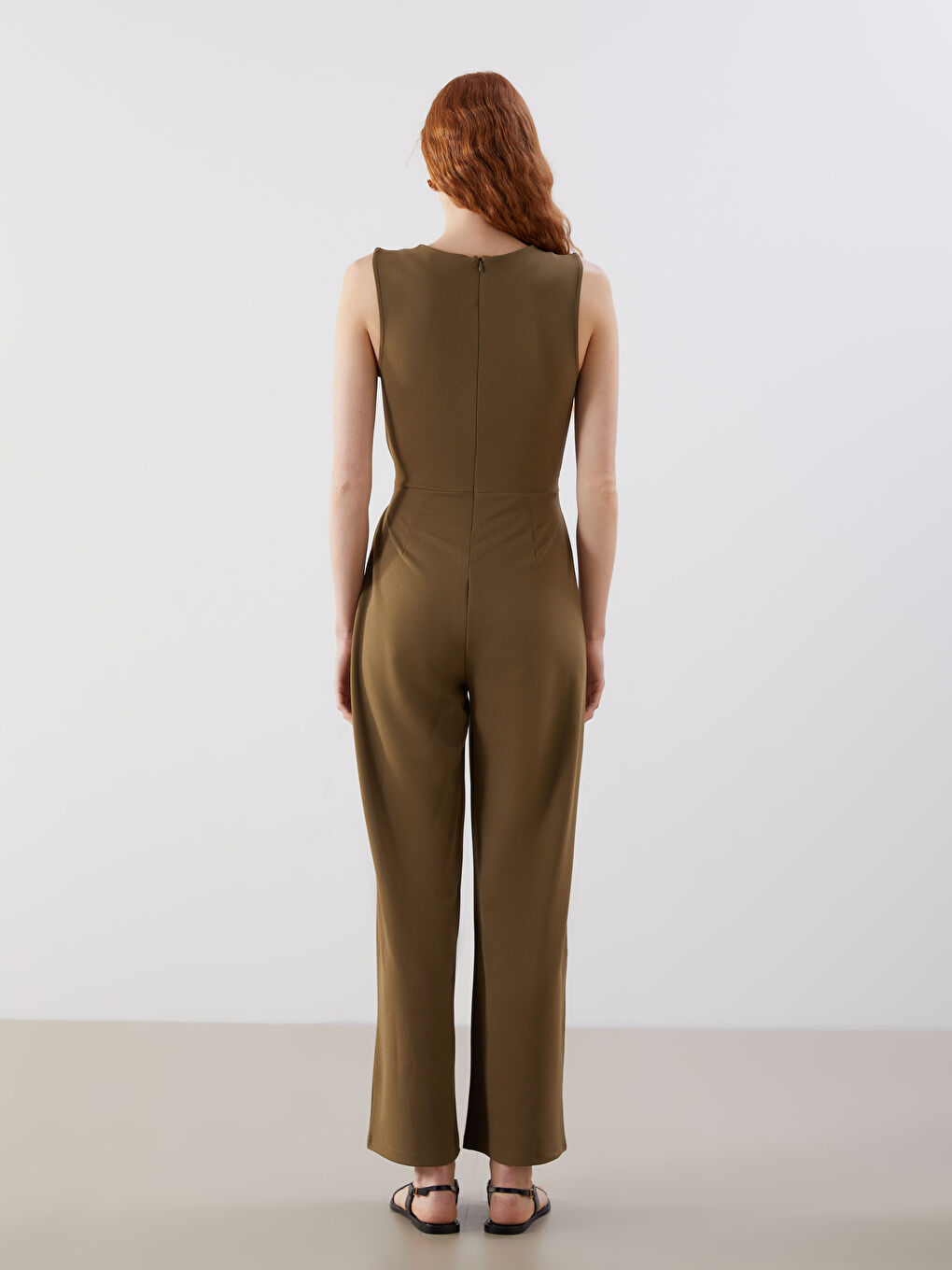 LCW Vision Woman BROWN Jumpsuit -S5L964Z8-HB7