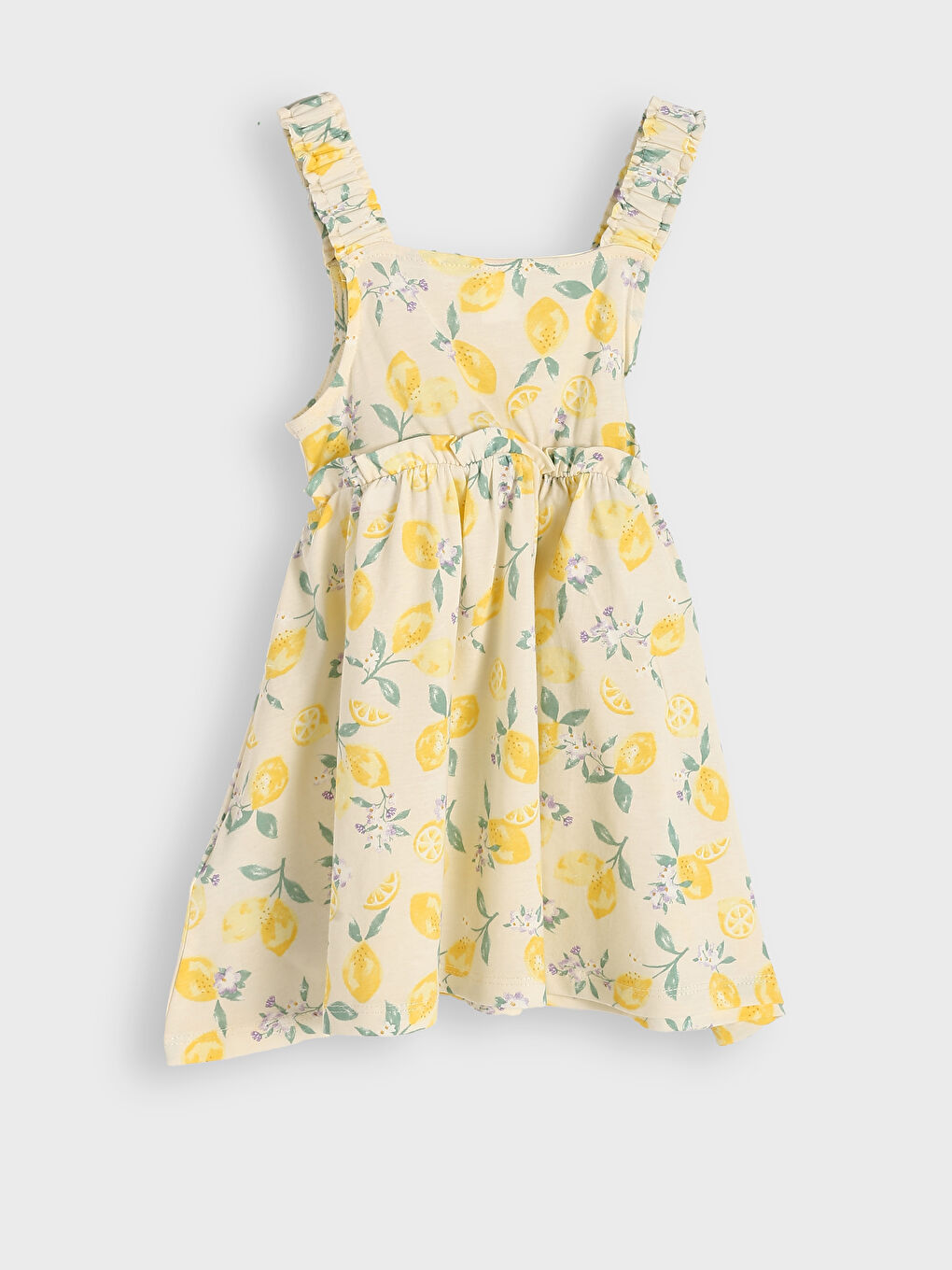 فستان ياقة مربعة للبنات-1