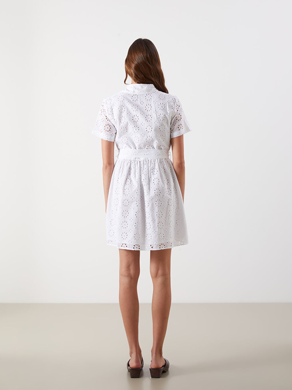 Frau WEISS Hemdblusenkleid-3