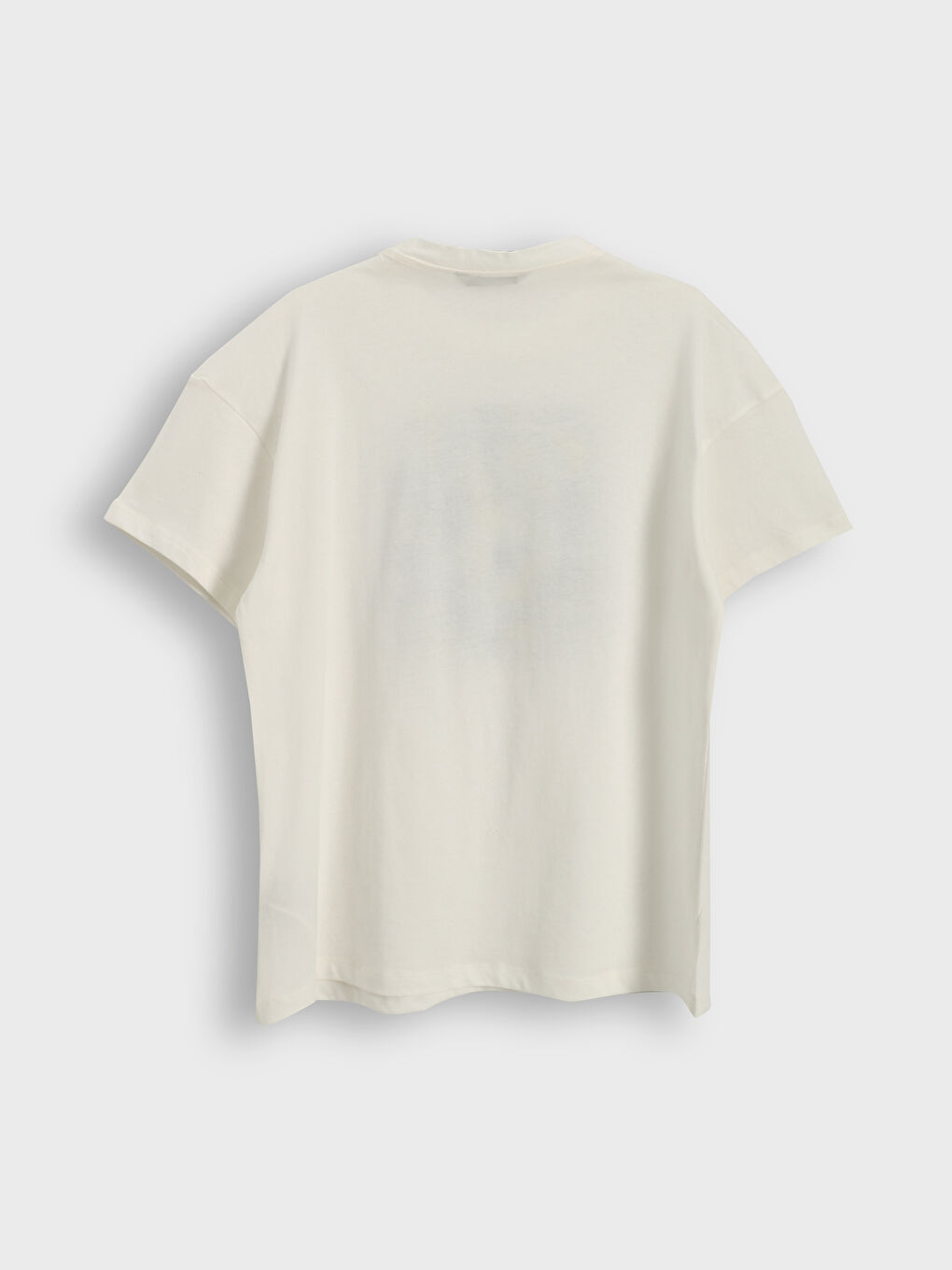 تيشيرت نسائي واسع بطبعة بياقة دائرية LCWAIKIKI Classic-1