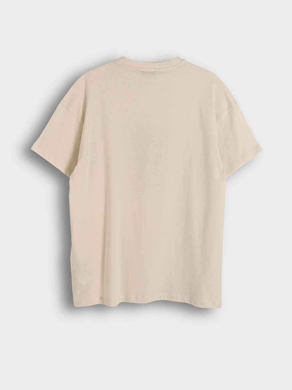 Crew Neck Printed Oversize Women's T-Shirt-10