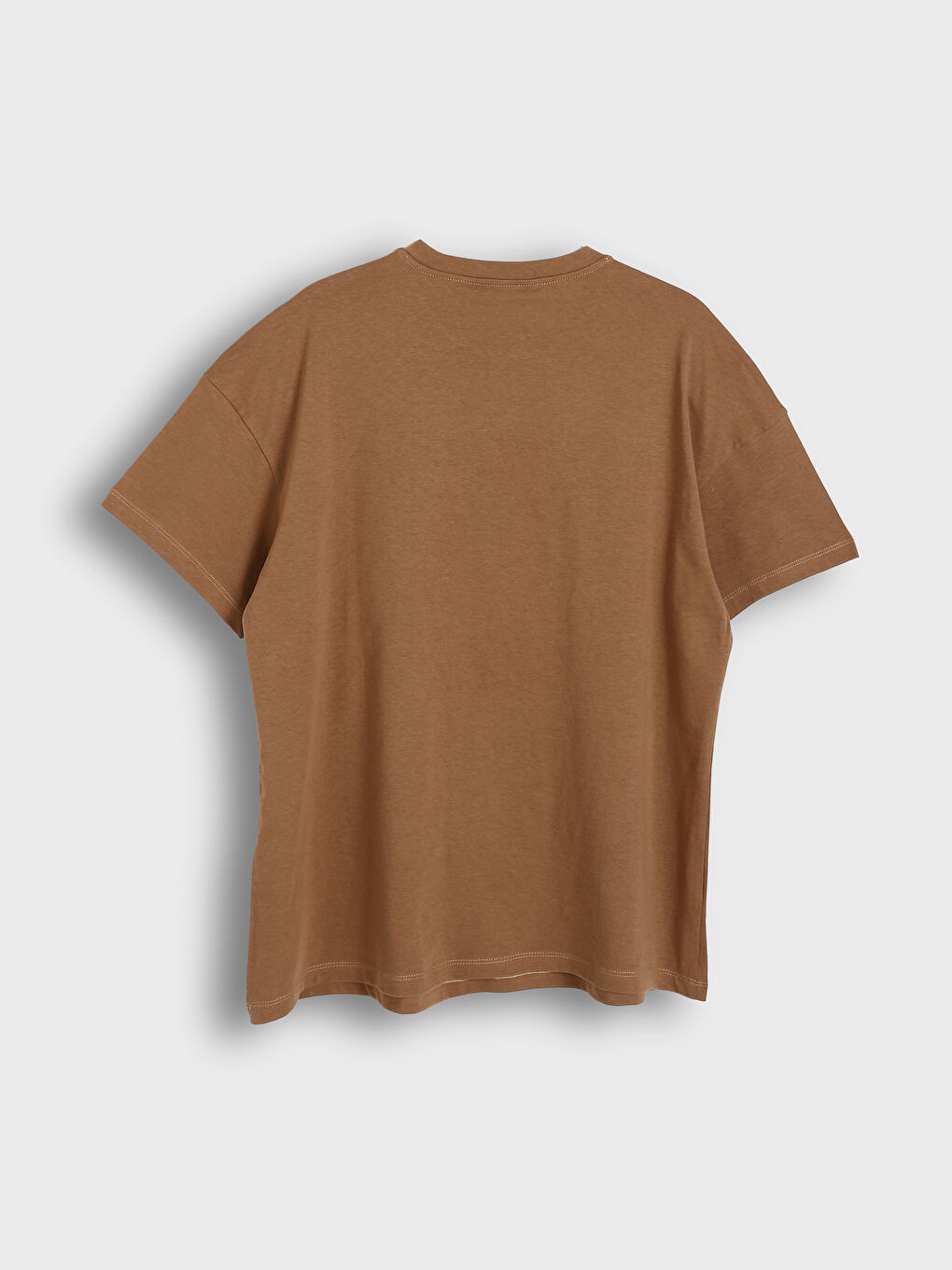 Crew Neck Printed Oversize Women's T-Shirt-1