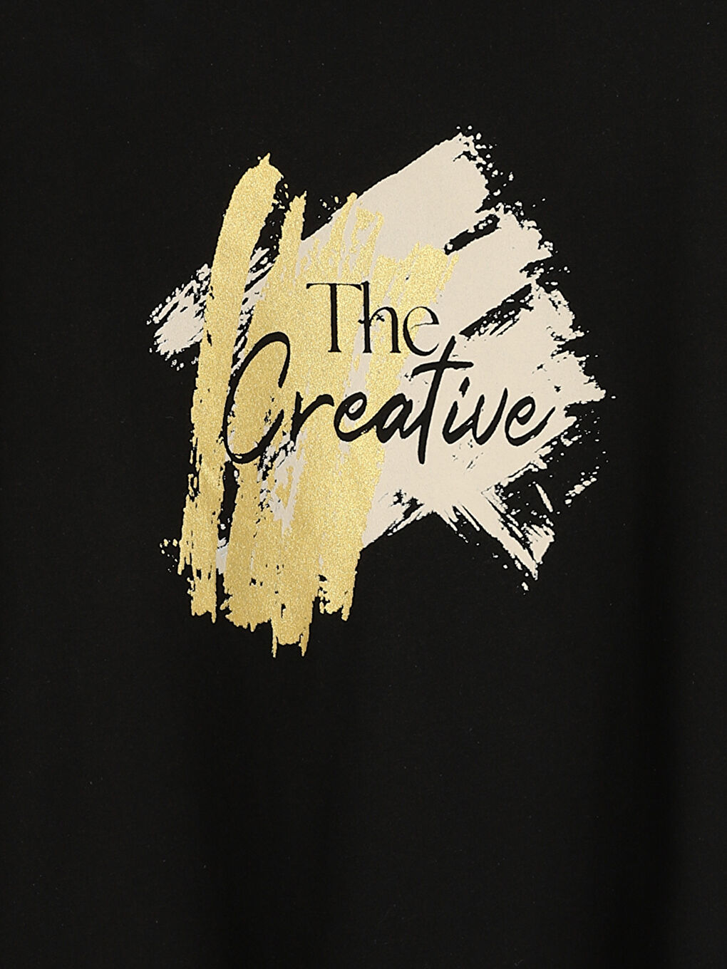 Crew Neck Printed Oversize Women's T-Shirt-7