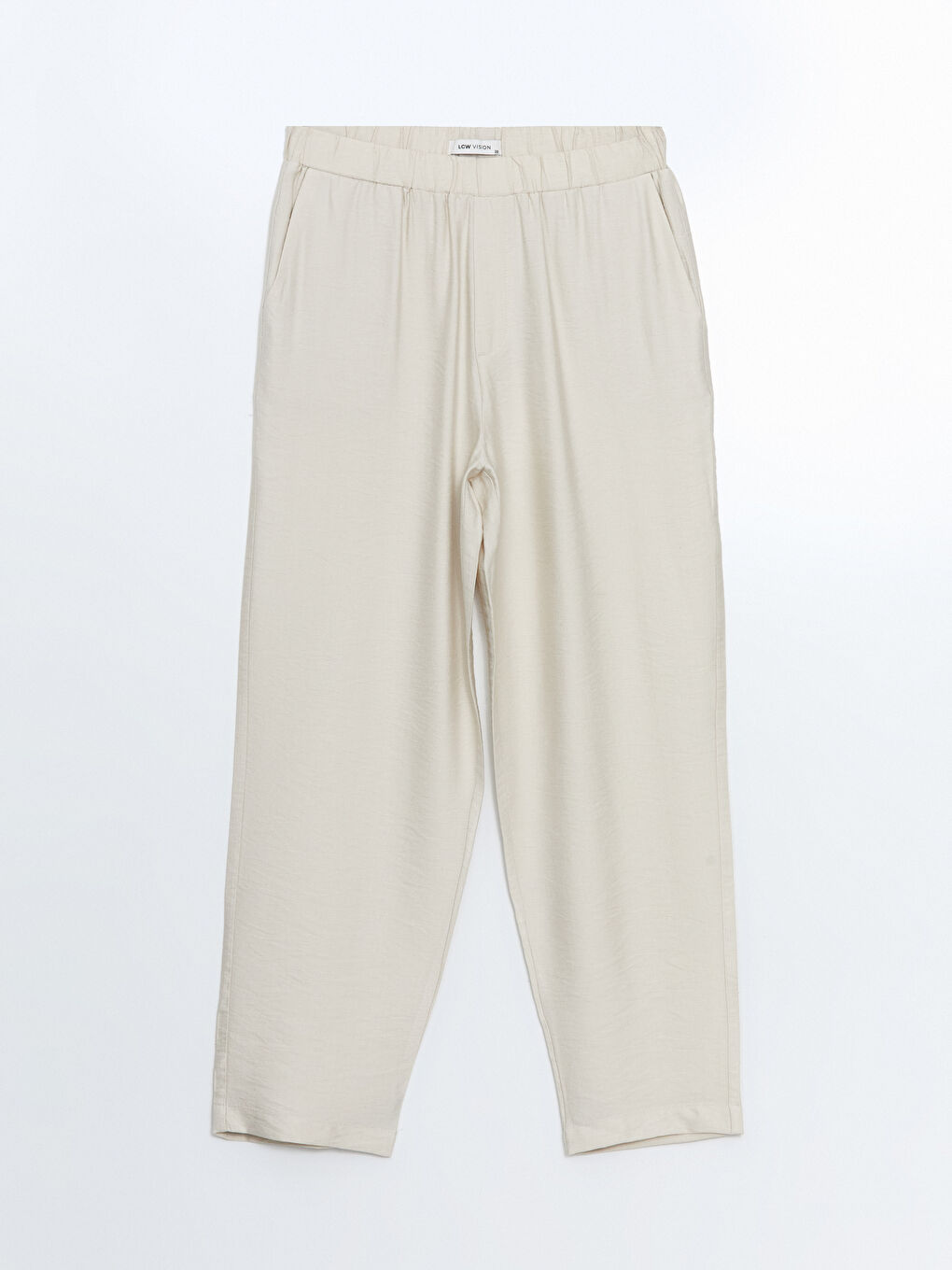 Әйелдерге арналған серпімді белдік сәбіз тәрізді пішім шалбар-4