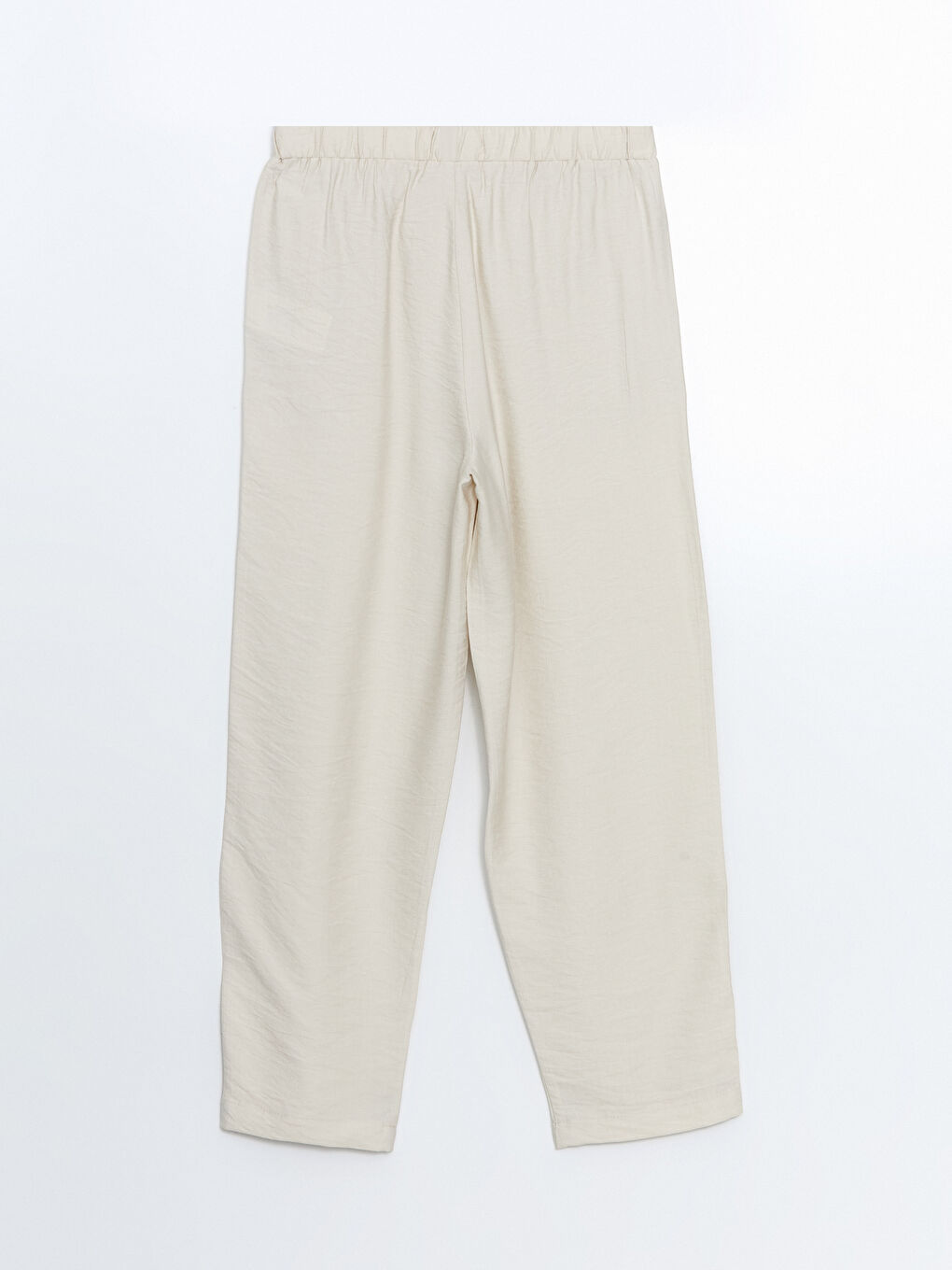 Әйелдерге арналған серпімді белдік сәбіз тәрізді пішім шалбар-5