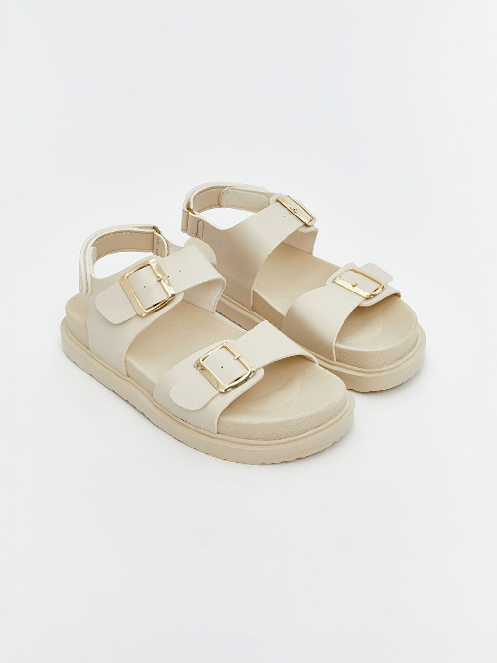 Leather Look Women's Sandals -S5LA42Z8-R81