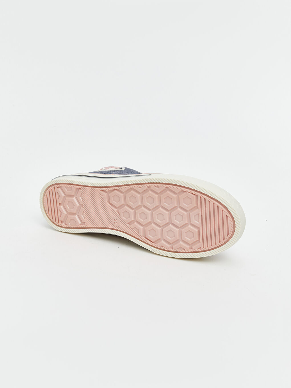 Mavi Bağcıklı Bilek Boy Kız Çocuk Spor Ayakkabı-4